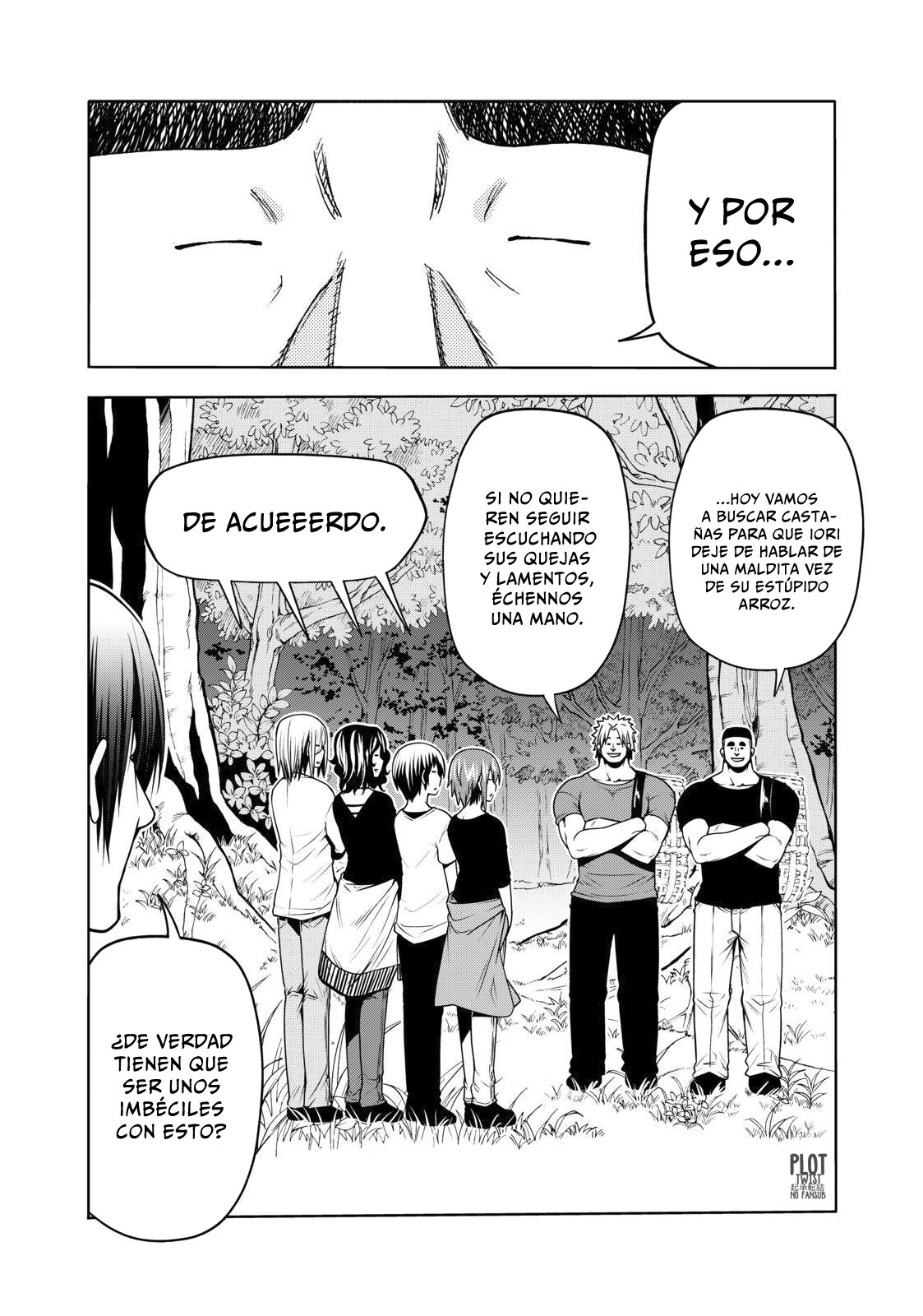 Grand Blue Capitulo 60: Recoleccion de Castañas página 11