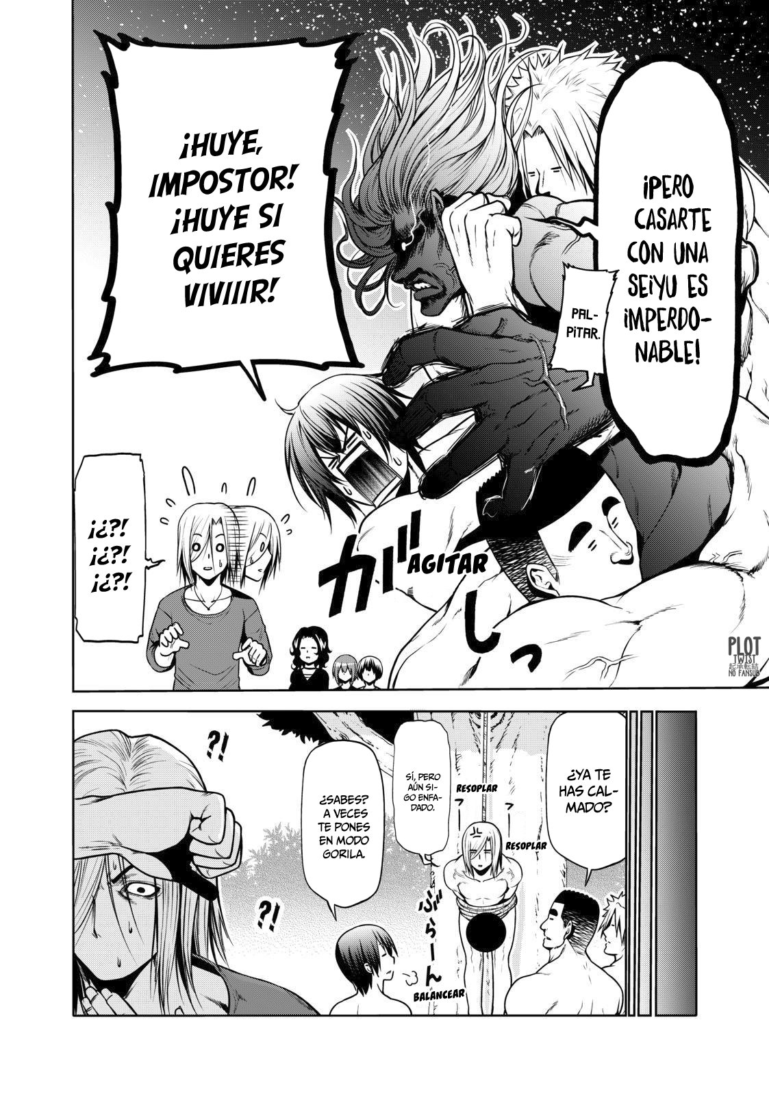 Grand Blue Capitulo 60: Recoleccion de Castañas página 35
