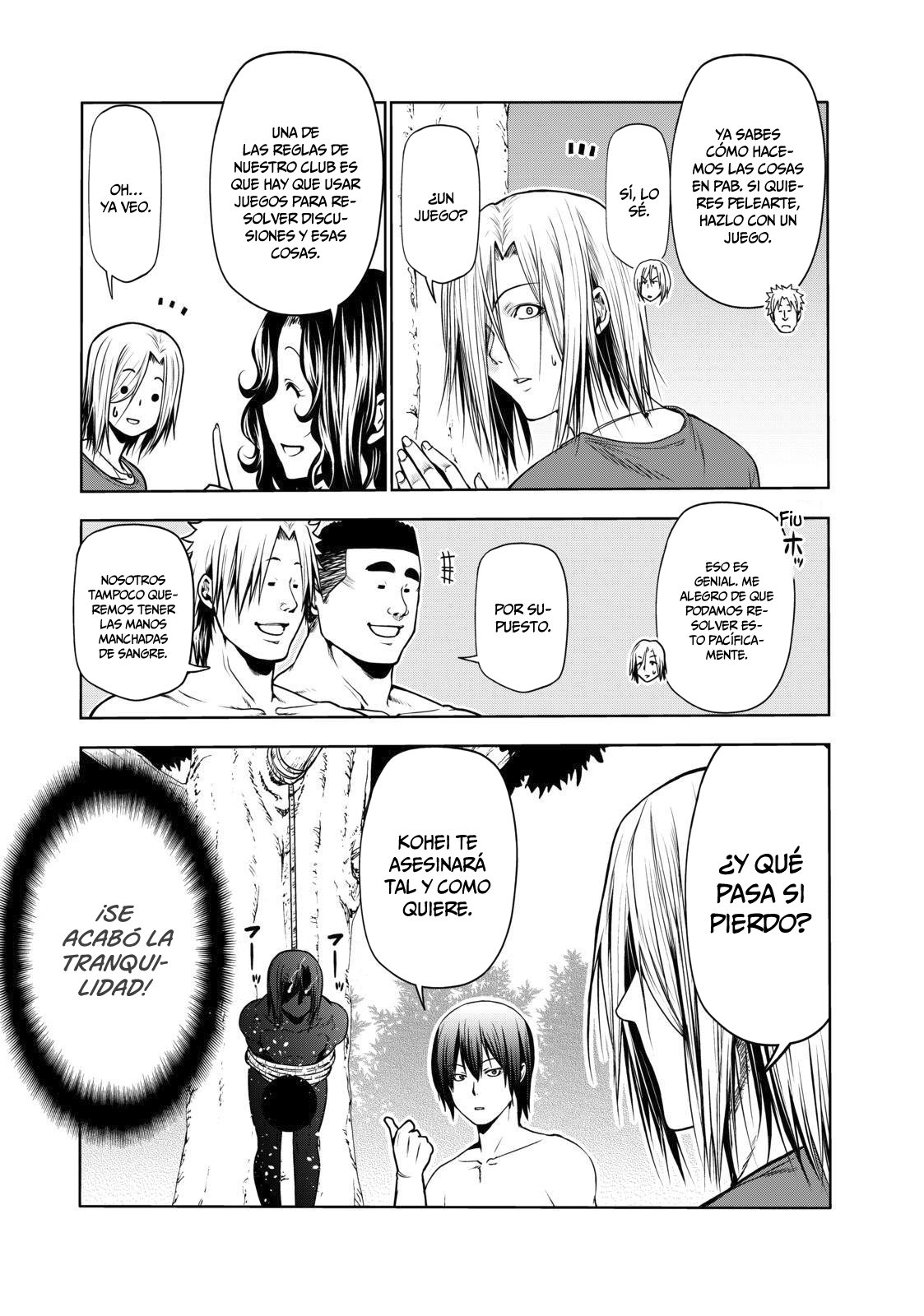 Grand Blue Capitulo 60: Recoleccion de Castañas página 36