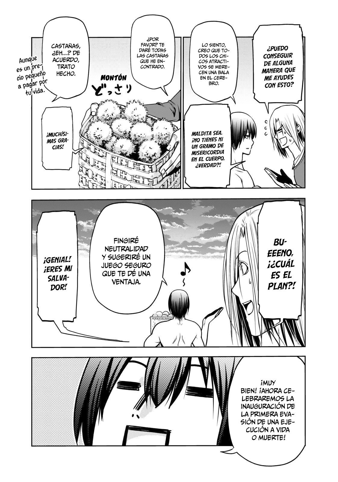 Grand Blue Capitulo 60: Recoleccion de Castañas página 37