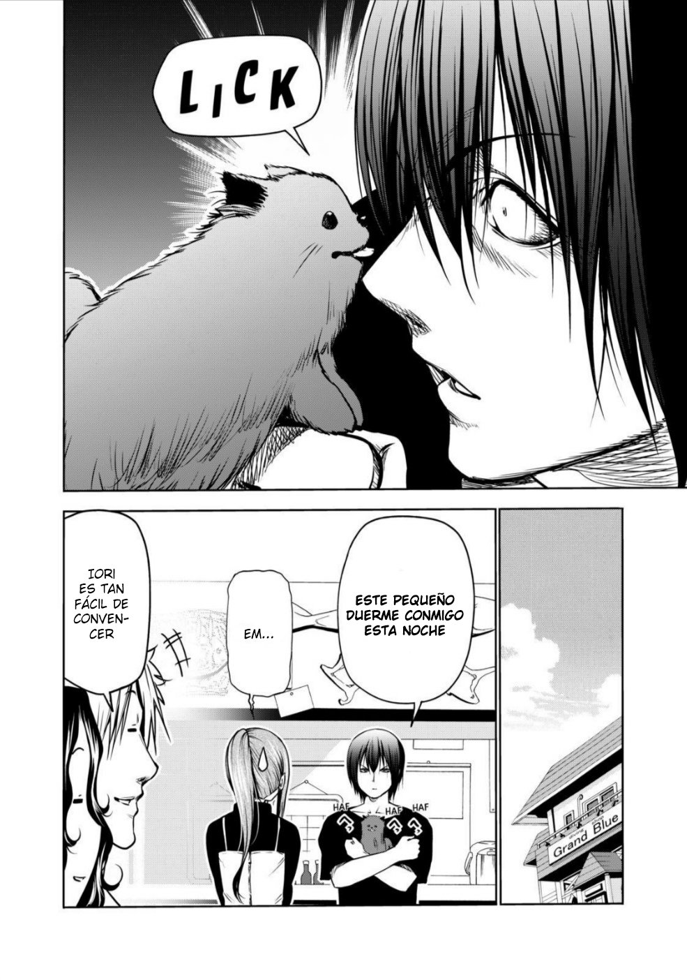 Grand Blue Capitulo 61.5: cachorro página 12
