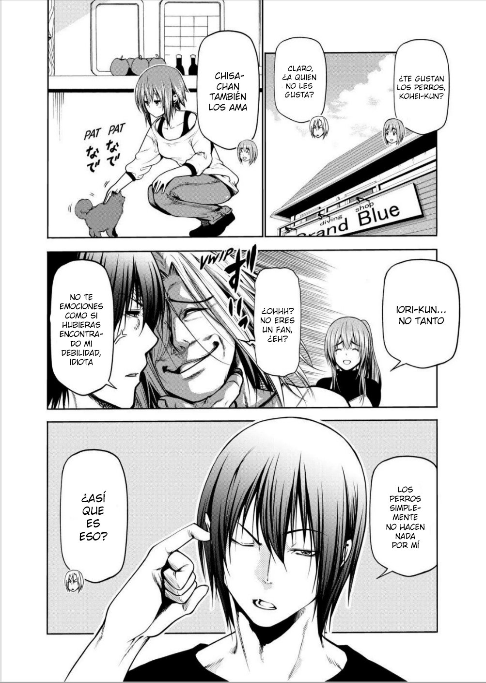 Grand Blue Capitulo 61.5: cachorro página 4