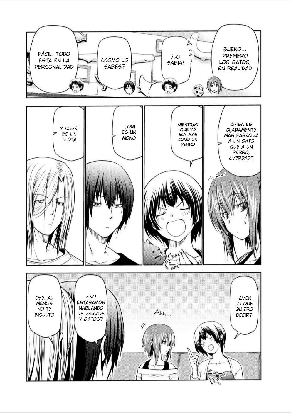 Grand Blue Capitulo 61.5: cachorro página 8