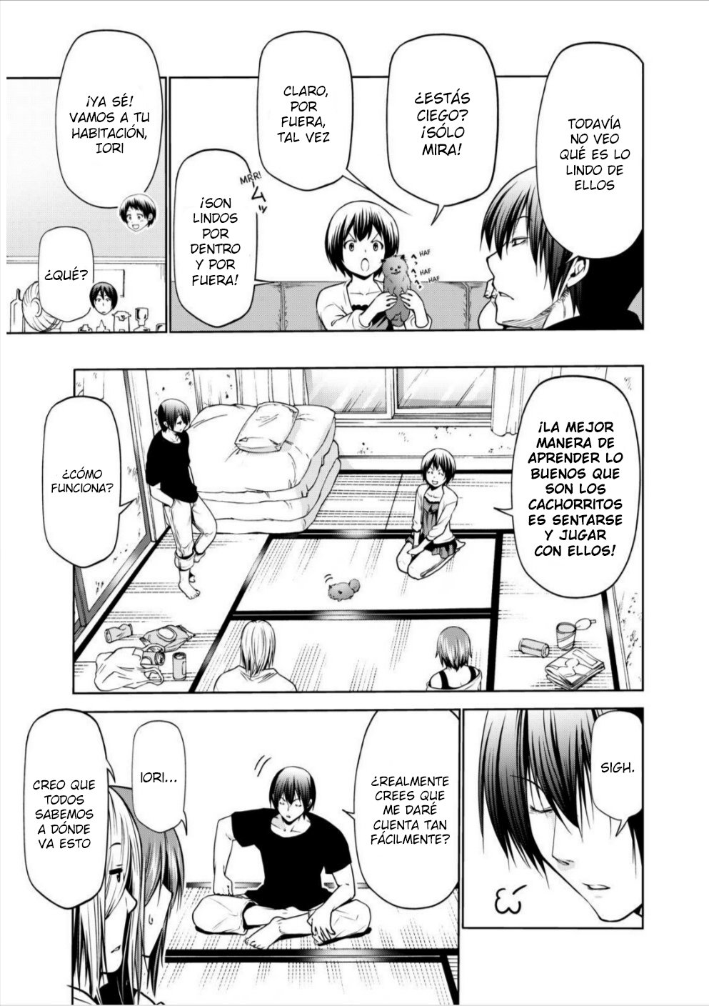 Grand Blue Capitulo 61.5: cachorro página 9