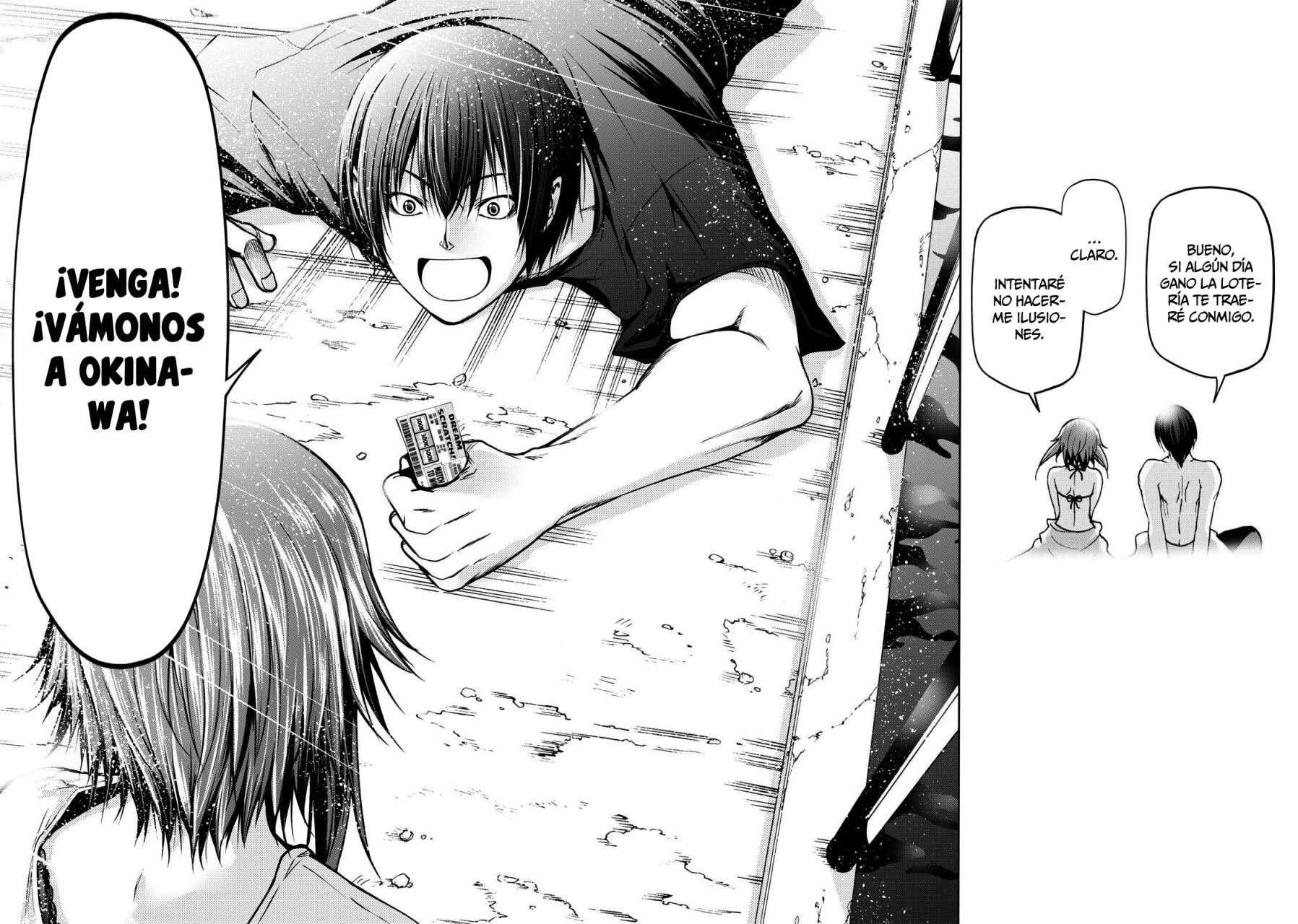 Grand Blue Capitulo 61: Lotería página 32