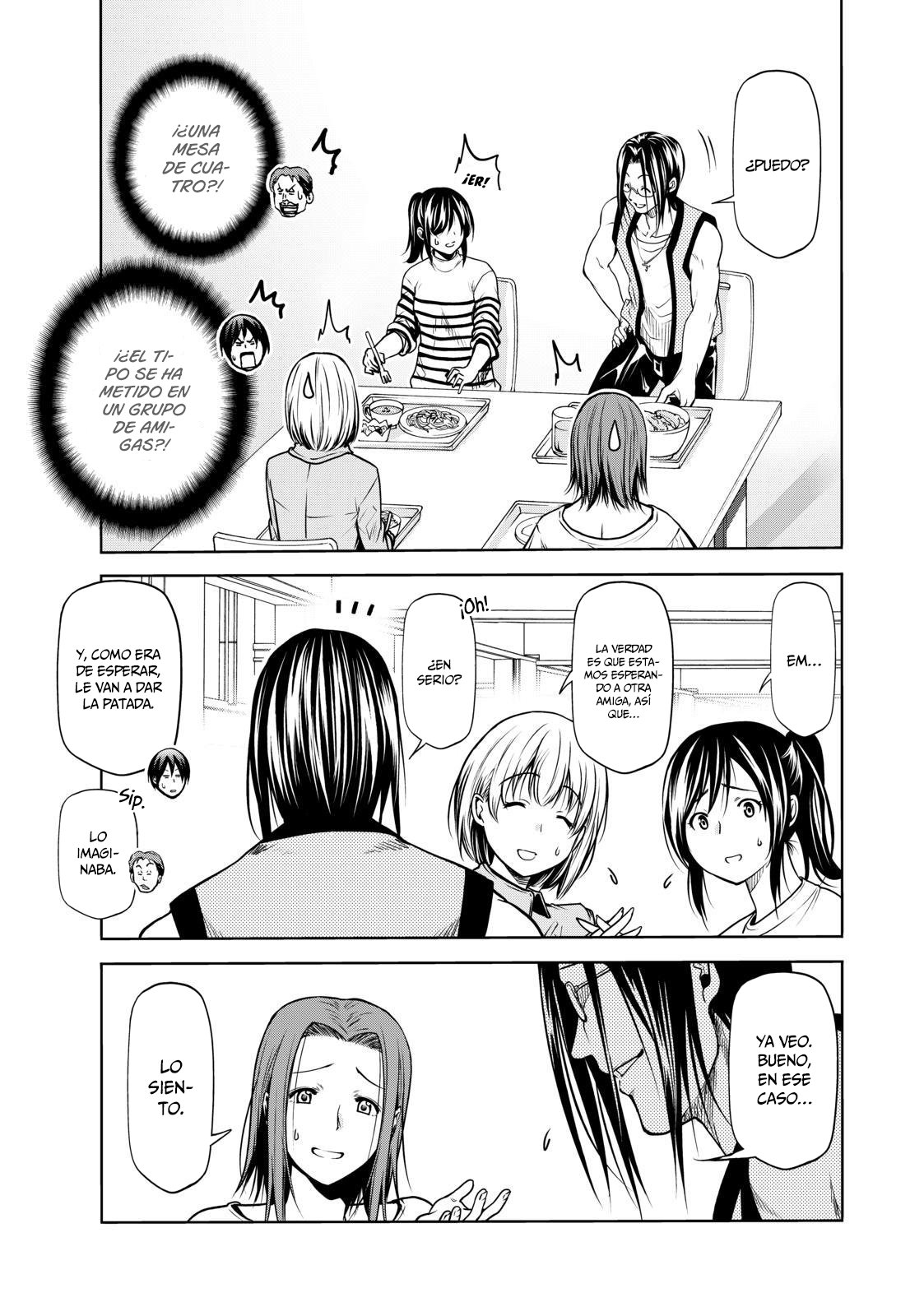 Grand Blue Capitulo 62.5: extra:cafetería página 10