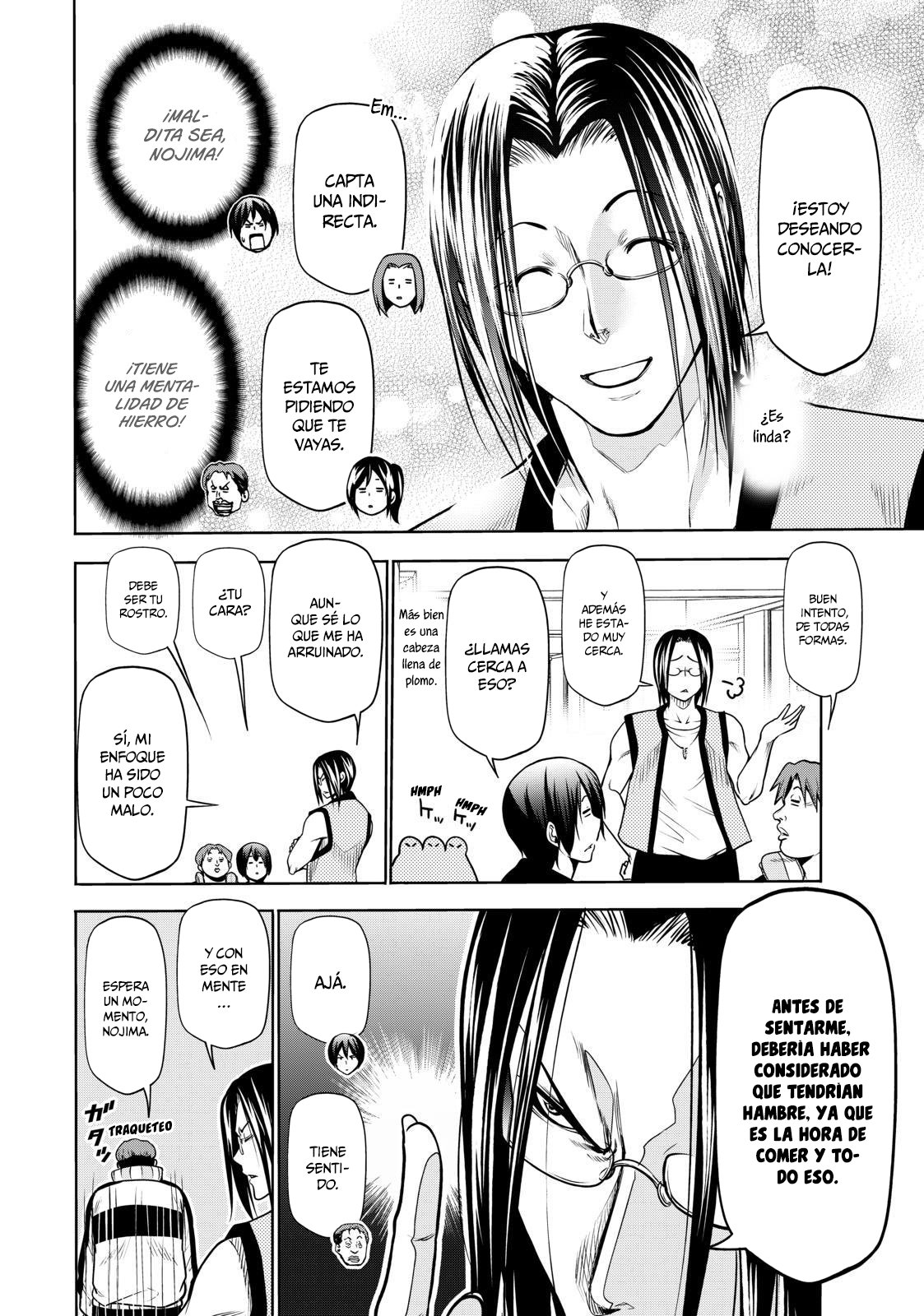 Grand Blue Capitulo 62.5: extra:cafetería página 11