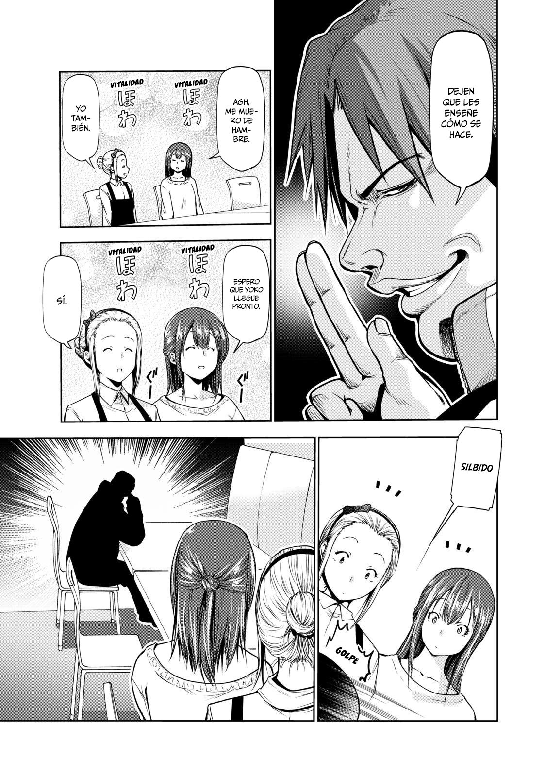 Grand Blue Capitulo 62.5: extra:cafetería página 12