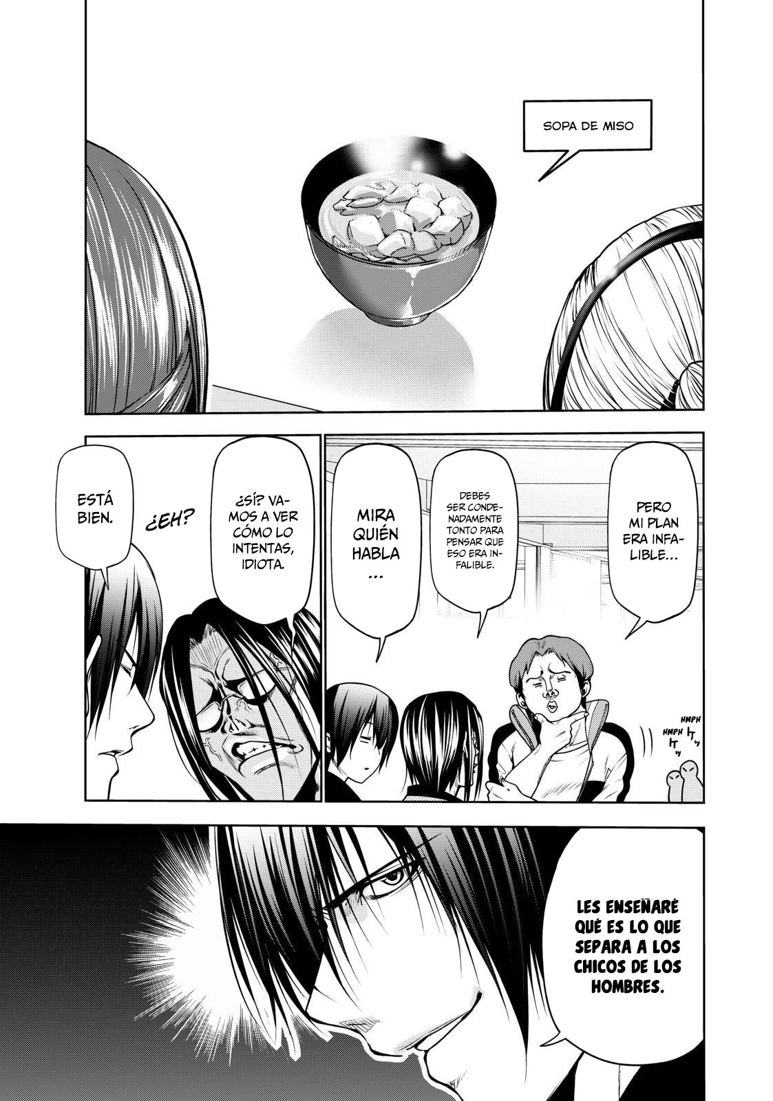 Grand Blue Capitulo 62.5: extra:cafetería página 14