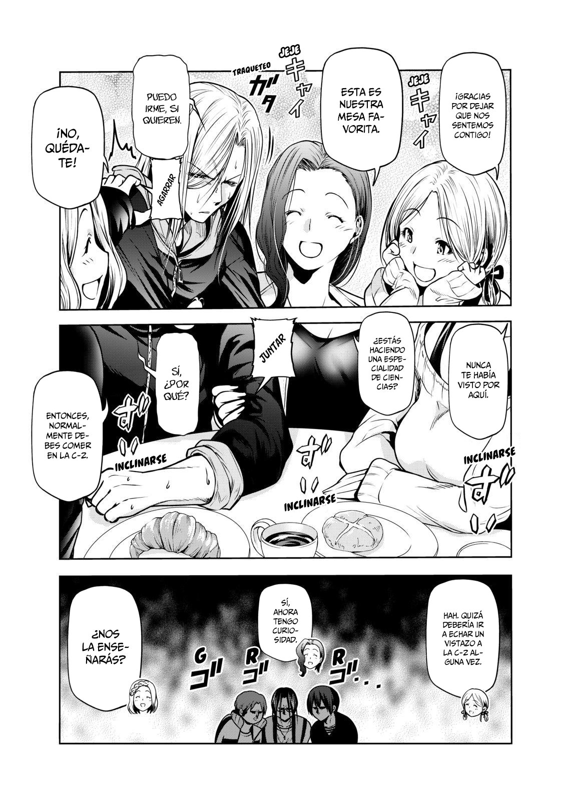Grand Blue Capitulo 62.5: extra:cafetería página 20