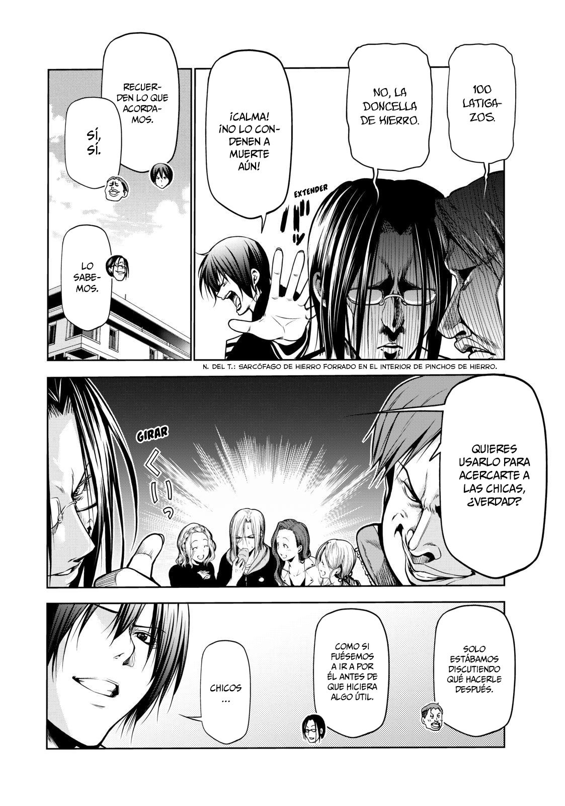 Grand Blue Capitulo 62.5: extra:cafetería página 21