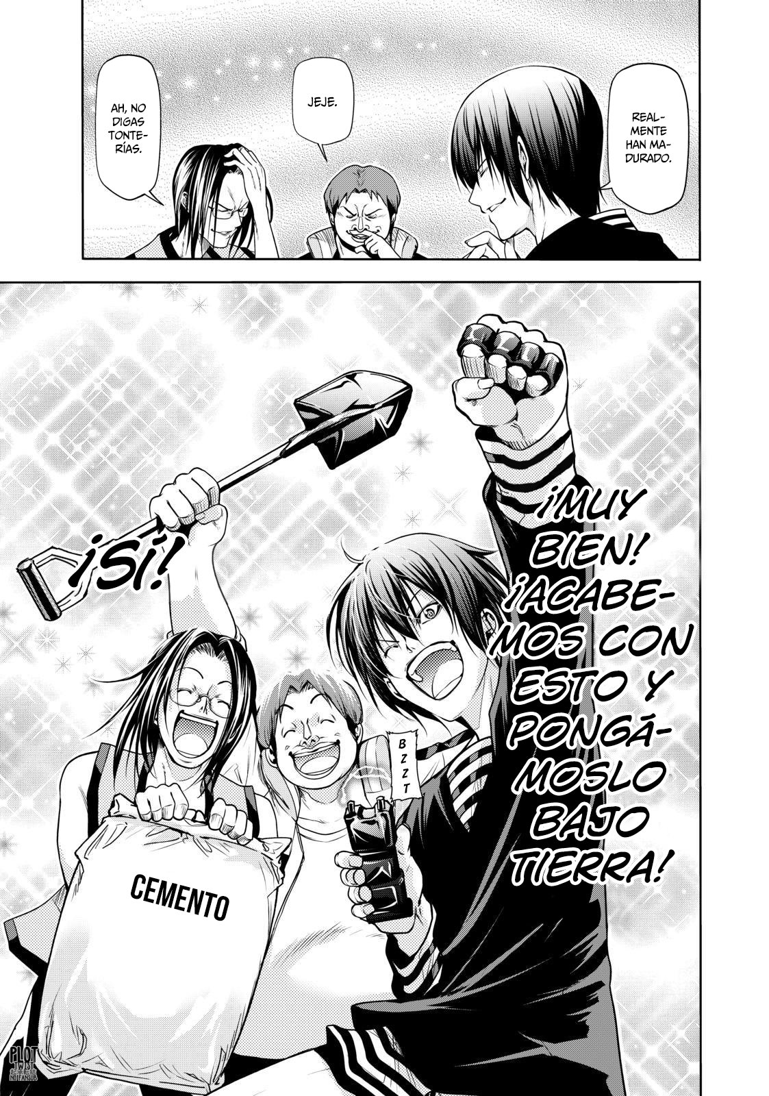 Grand Blue Capitulo 62.5: extra:cafetería página 22