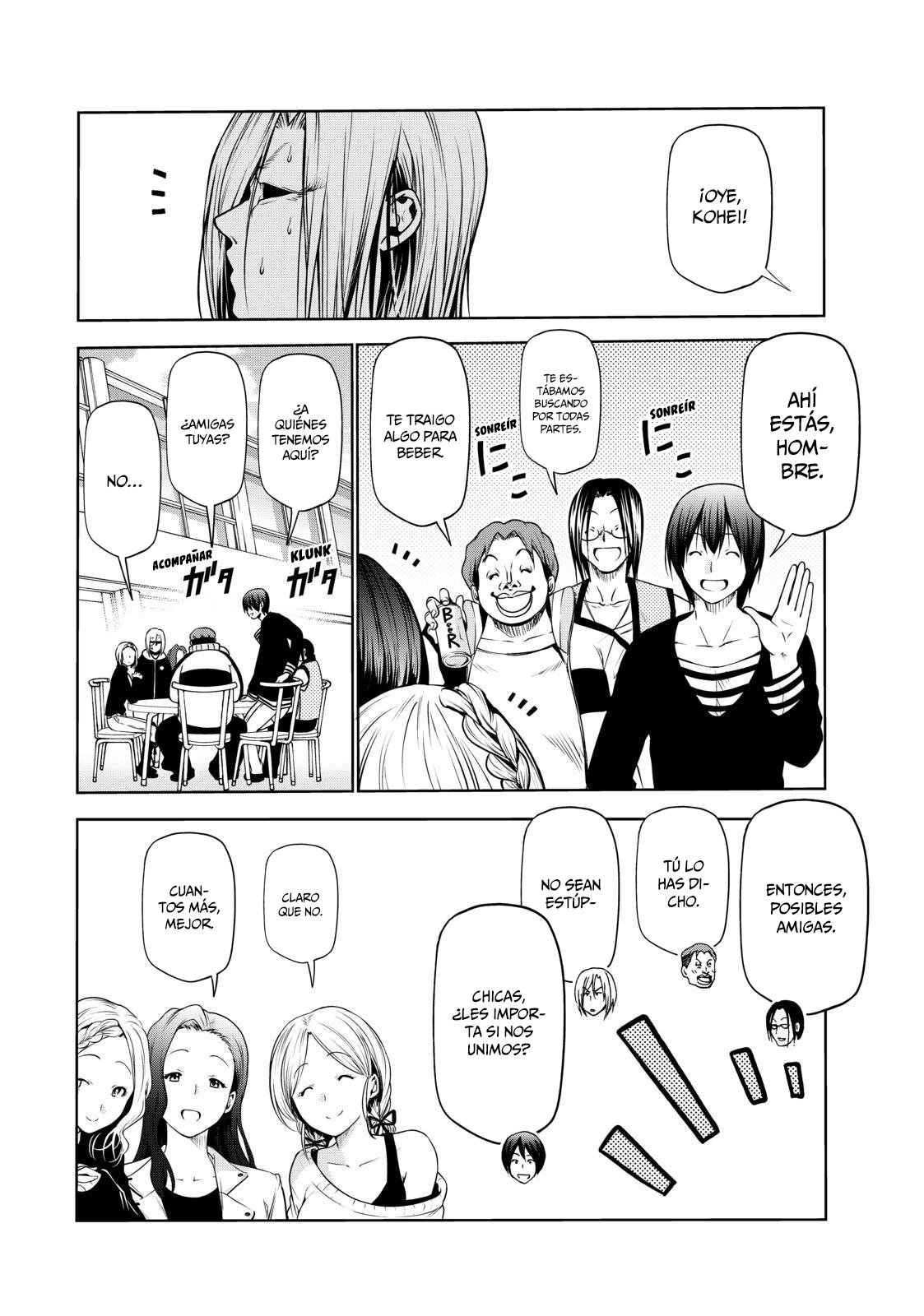 Grand Blue Capitulo 62.5: extra:cafetería página 23