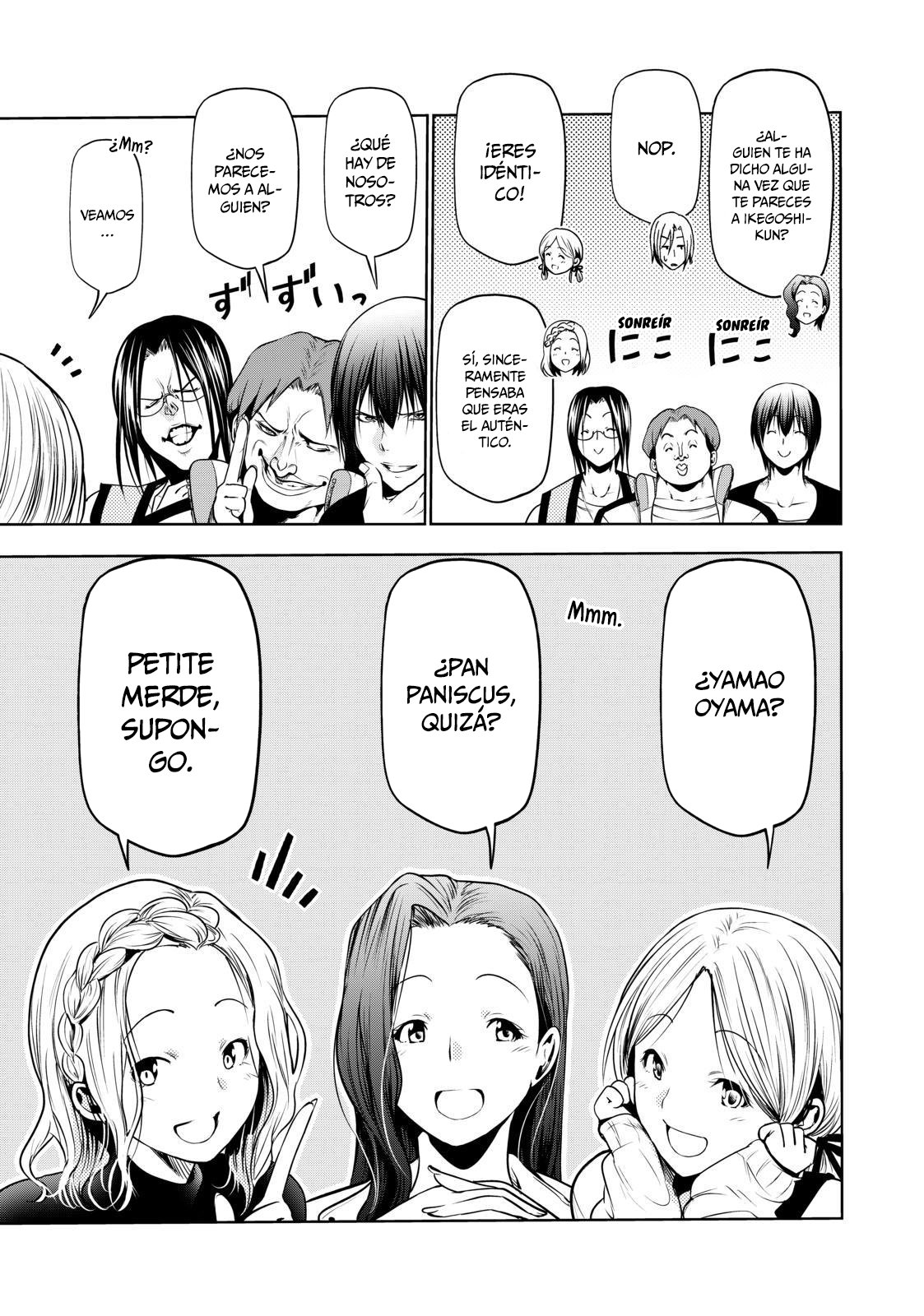 Grand Blue Capitulo 62.5: extra:cafetería página 24