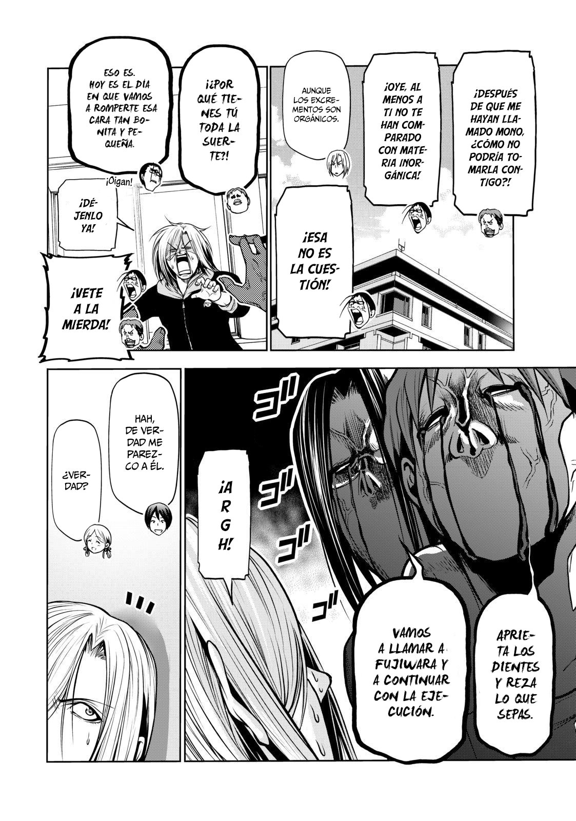 Grand Blue Capitulo 62.5: extra:cafetería página 27