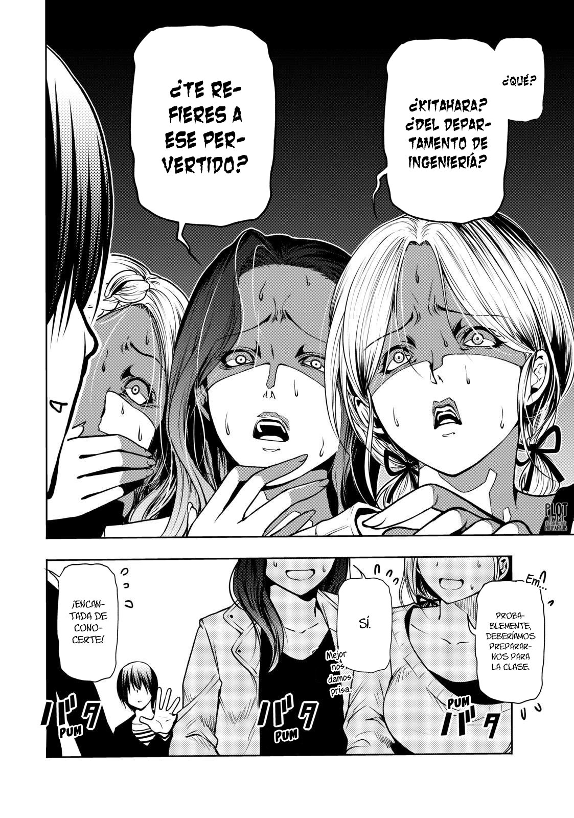 Grand Blue Capitulo 62.5: extra:cafetería página 29