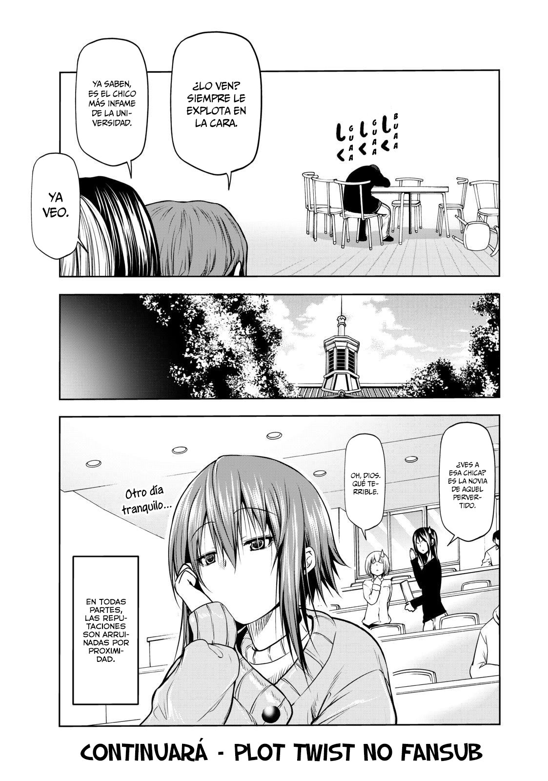 Grand Blue Capitulo 62.5: extra:cafetería página 30
