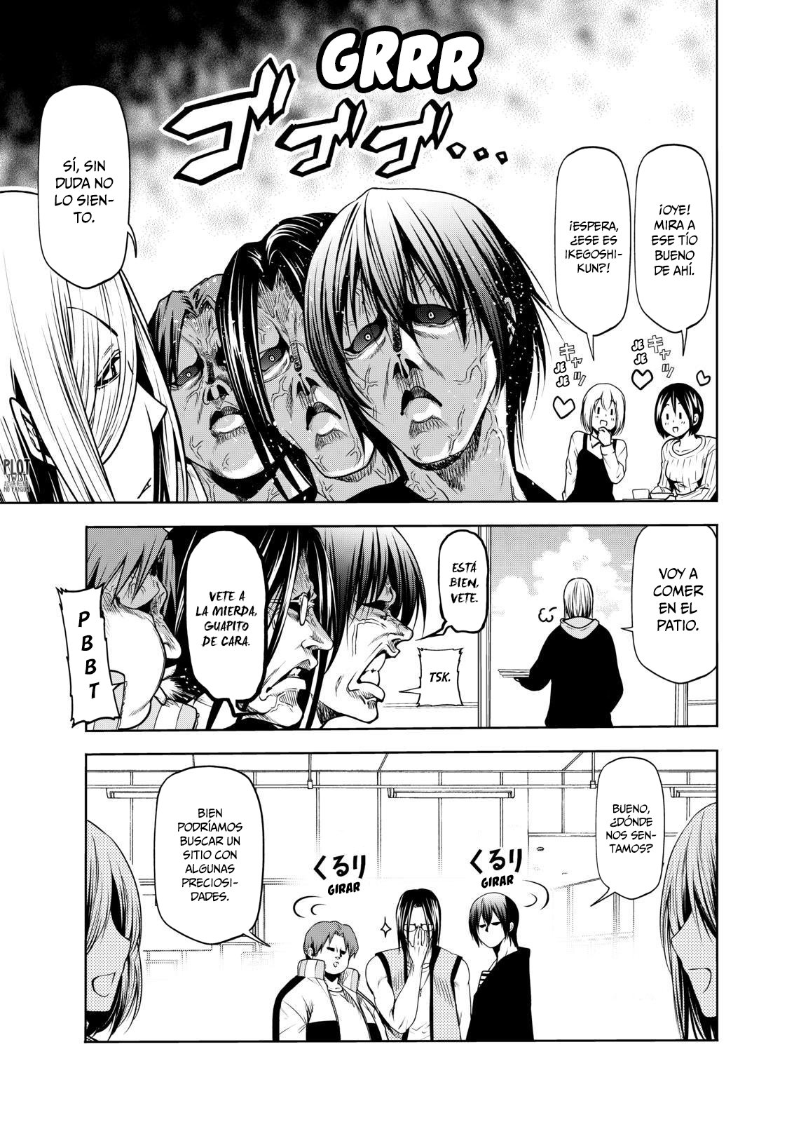 Grand Blue Capitulo 62.5: extra:cafetería página 8