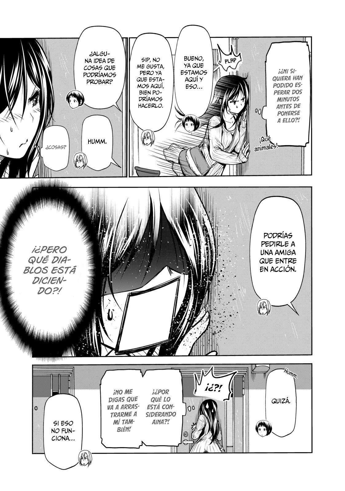 Grand Blue Capitulo 62: Consejo de guerra página 14