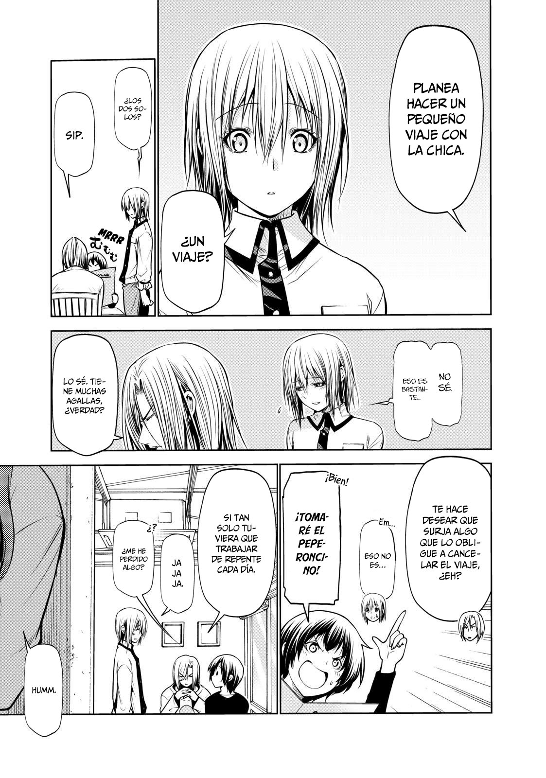 Grand Blue Capitulo 62: Consejo de guerra página 36