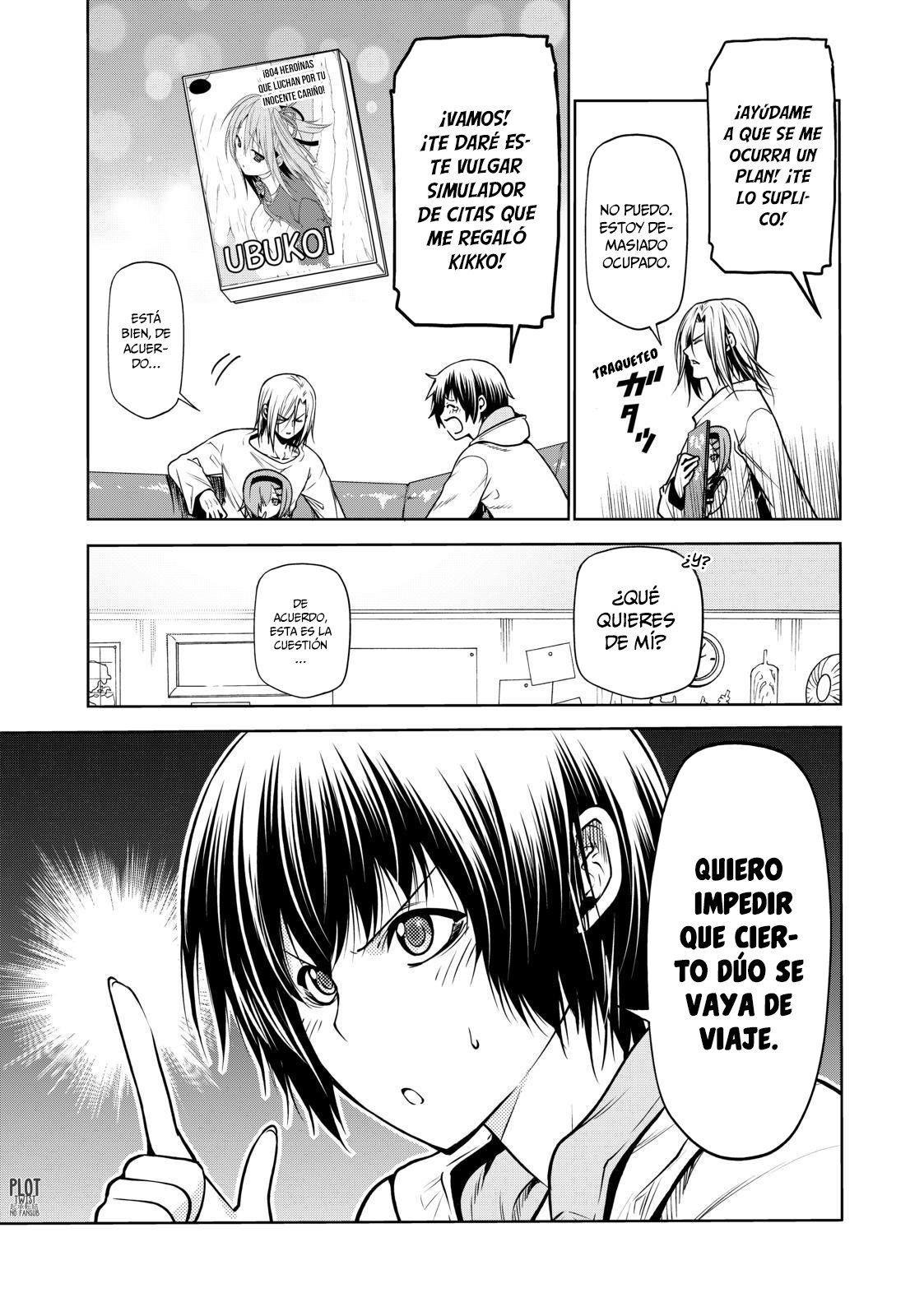 Grand Blue Capitulo 62: Consejo de guerra página 4