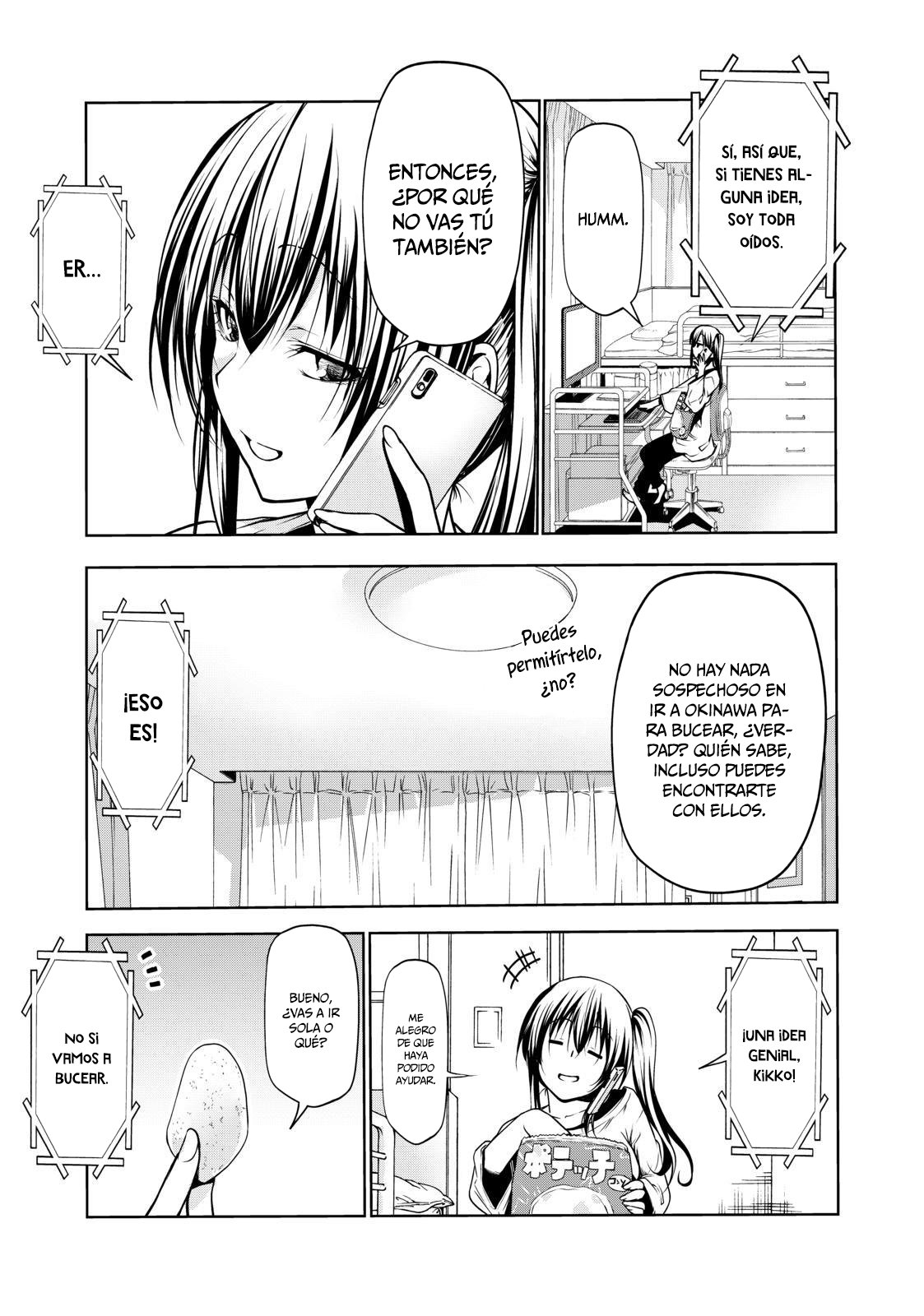 Grand Blue Capitulo 62: Consejo de guerra página 40