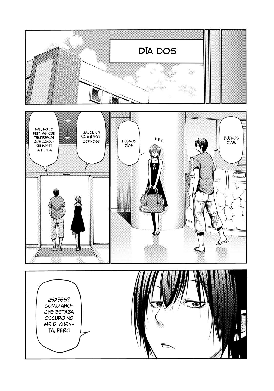 Grand Blue Capitulo 63: de vuelta en okinawa página 39