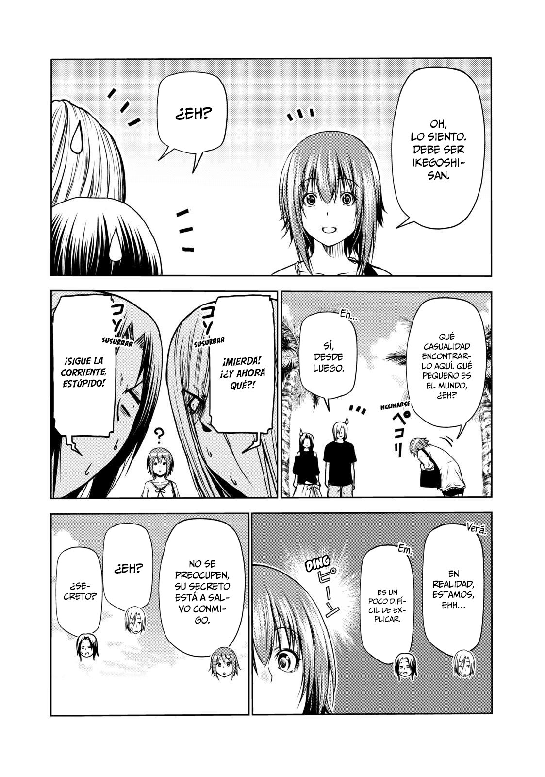 Grand Blue Capitulo 64: de vuelta en okinawa-toma dos página 22