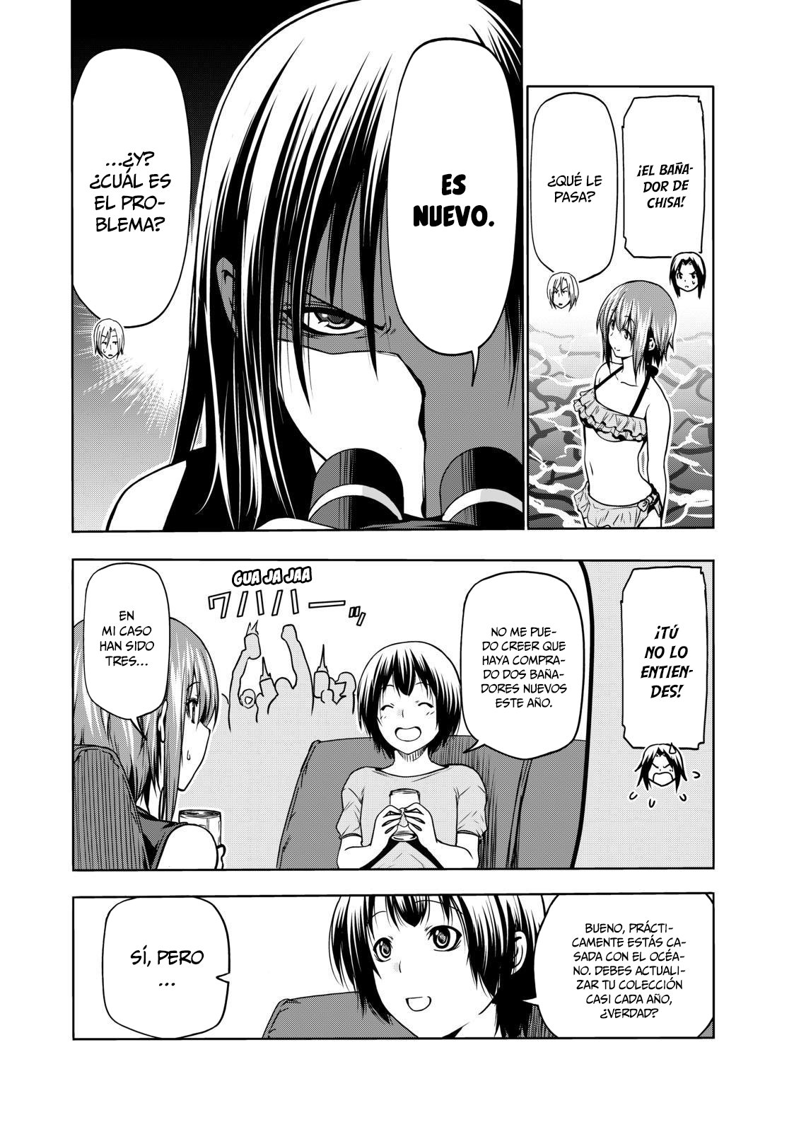 Grand Blue Capitulo 64: de vuelta en okinawa-toma dos página 27