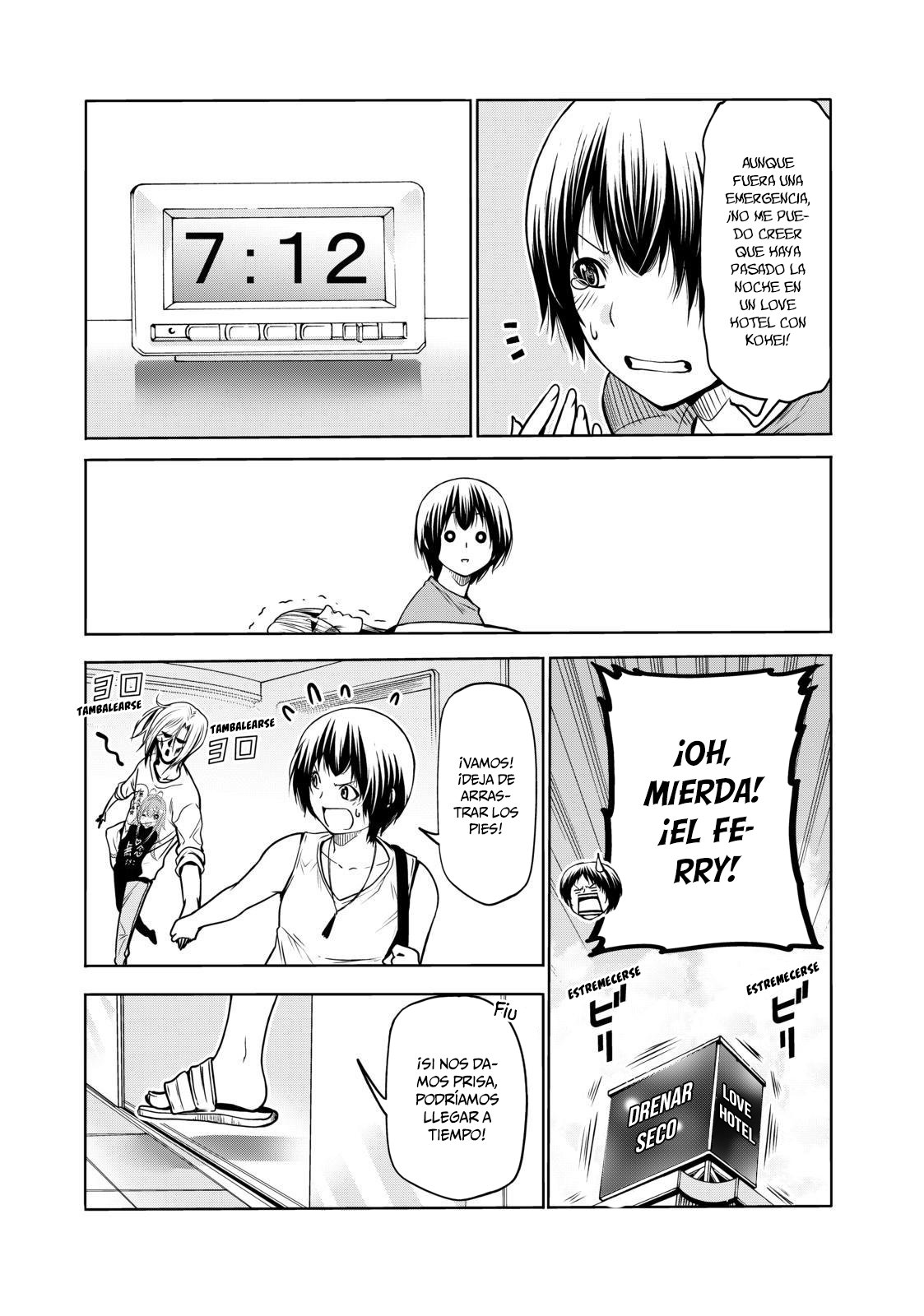 Grand Blue Capitulo 64: de vuelta en okinawa-toma dos página 52