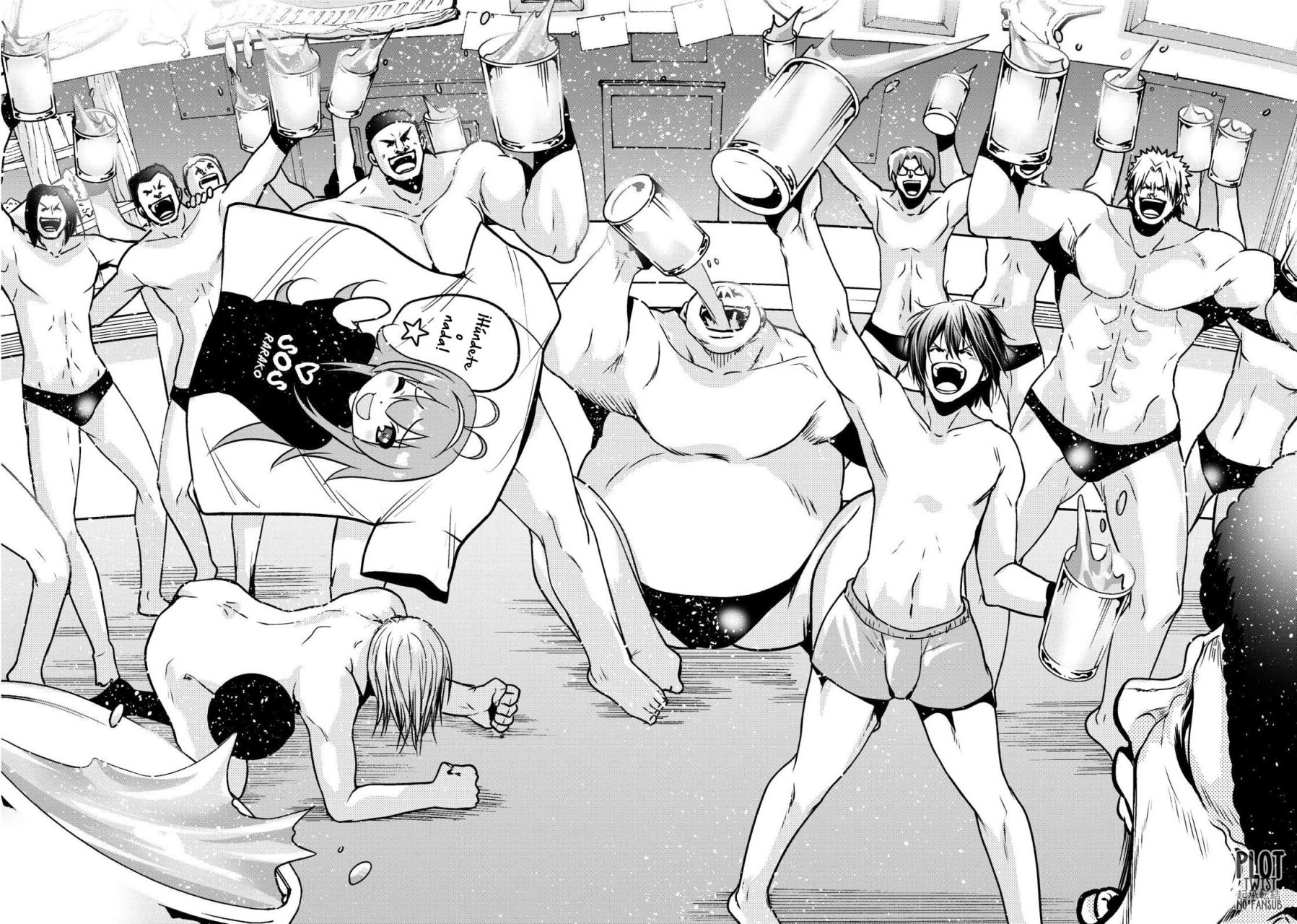 Grand Blue Capitulo 65.5: extra especial: ¡vamos! página 14