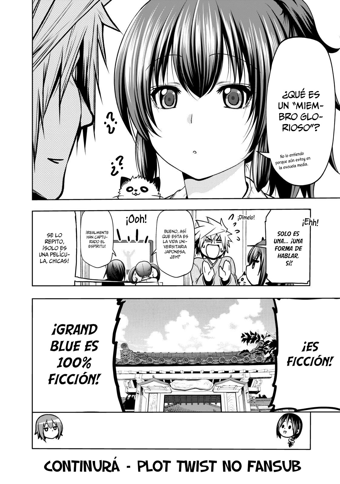 Grand Blue Capitulo 65.5: extra especial: ¡vamos! página 17