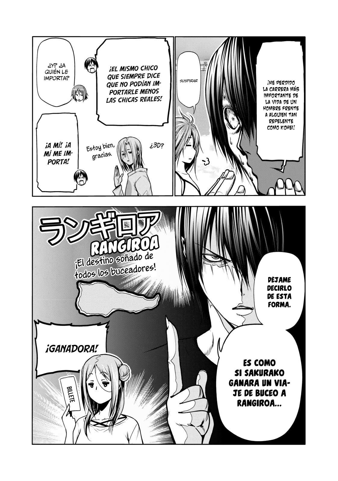 Grand Blue Capitulo 65: día dos de caos página 15