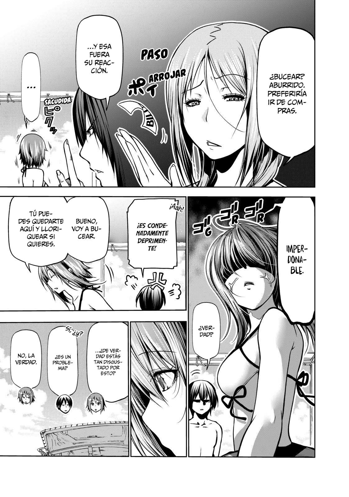 Grand Blue Capitulo 65: día dos de caos página 16