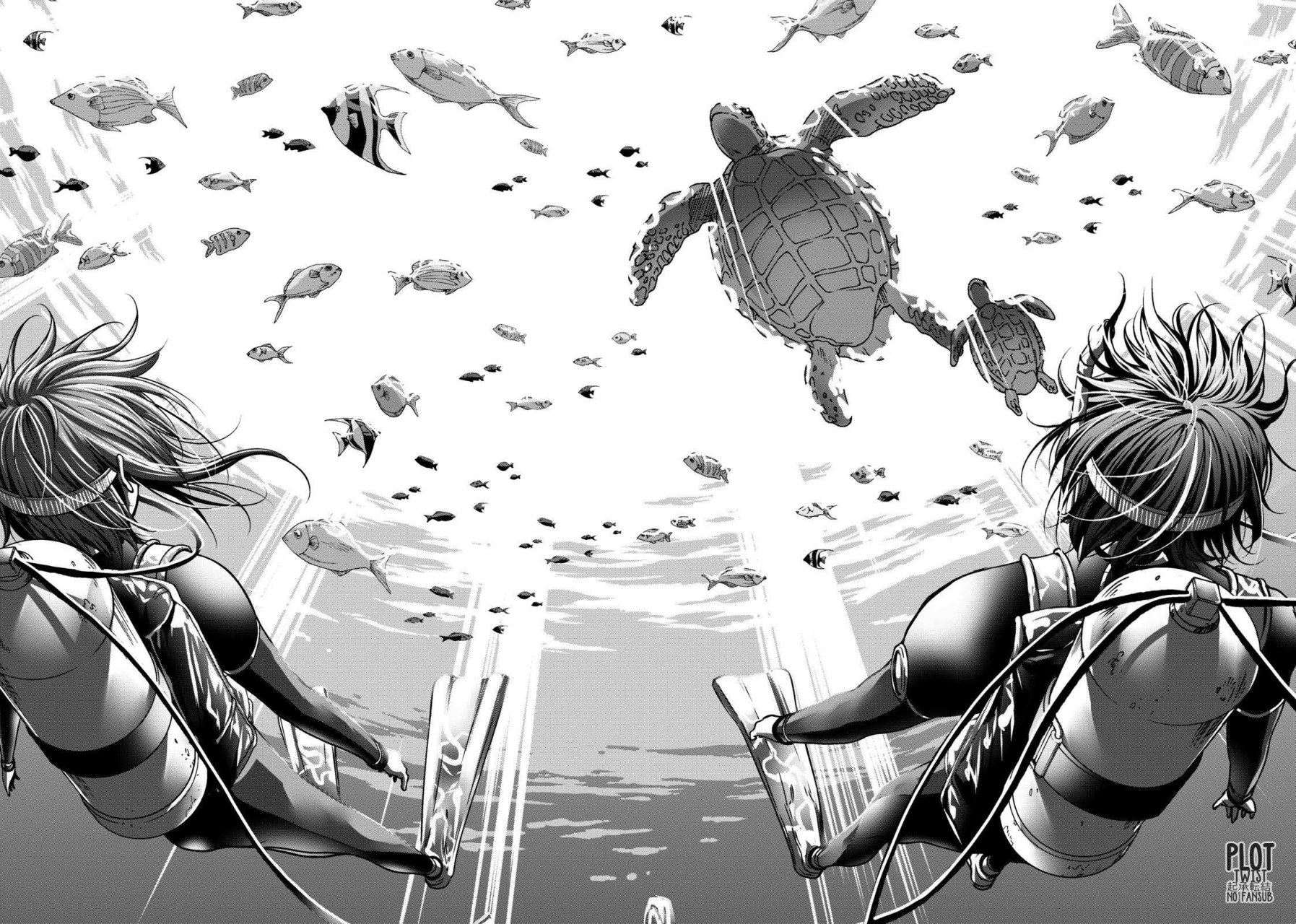 Grand Blue Capitulo 65: día dos de caos página 23