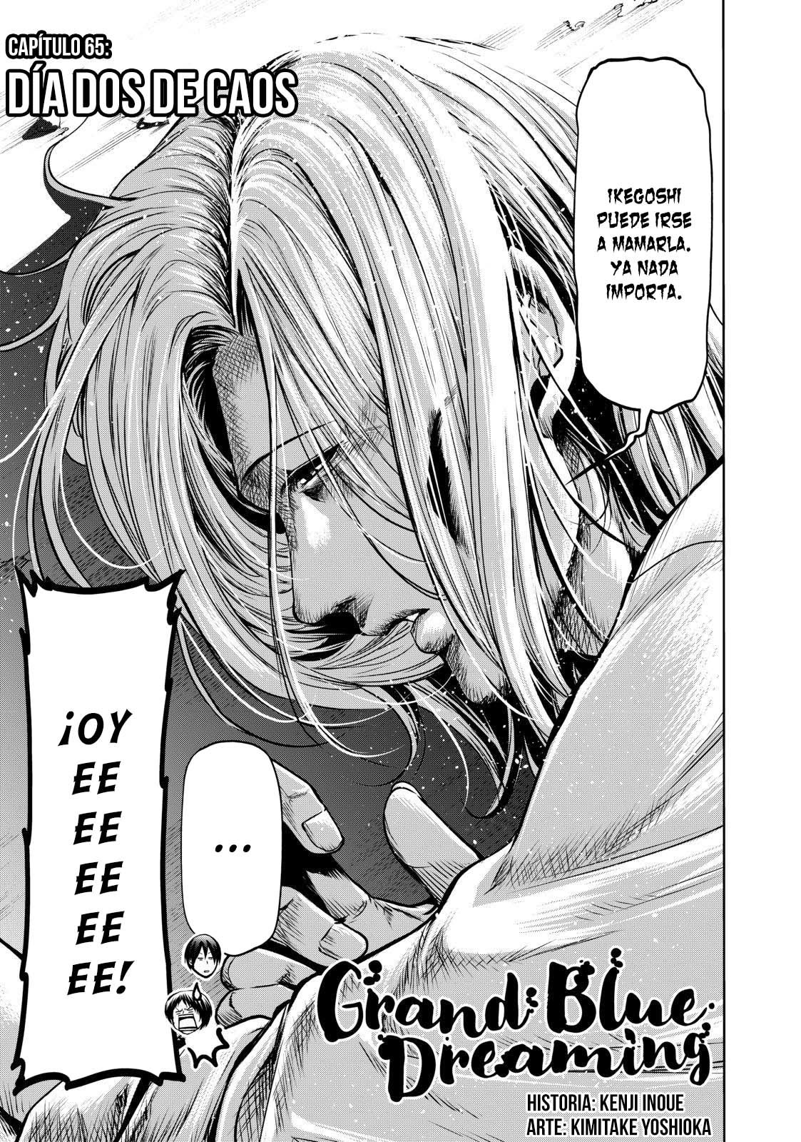 Grand Blue Capitulo 65: día dos de caos página 4