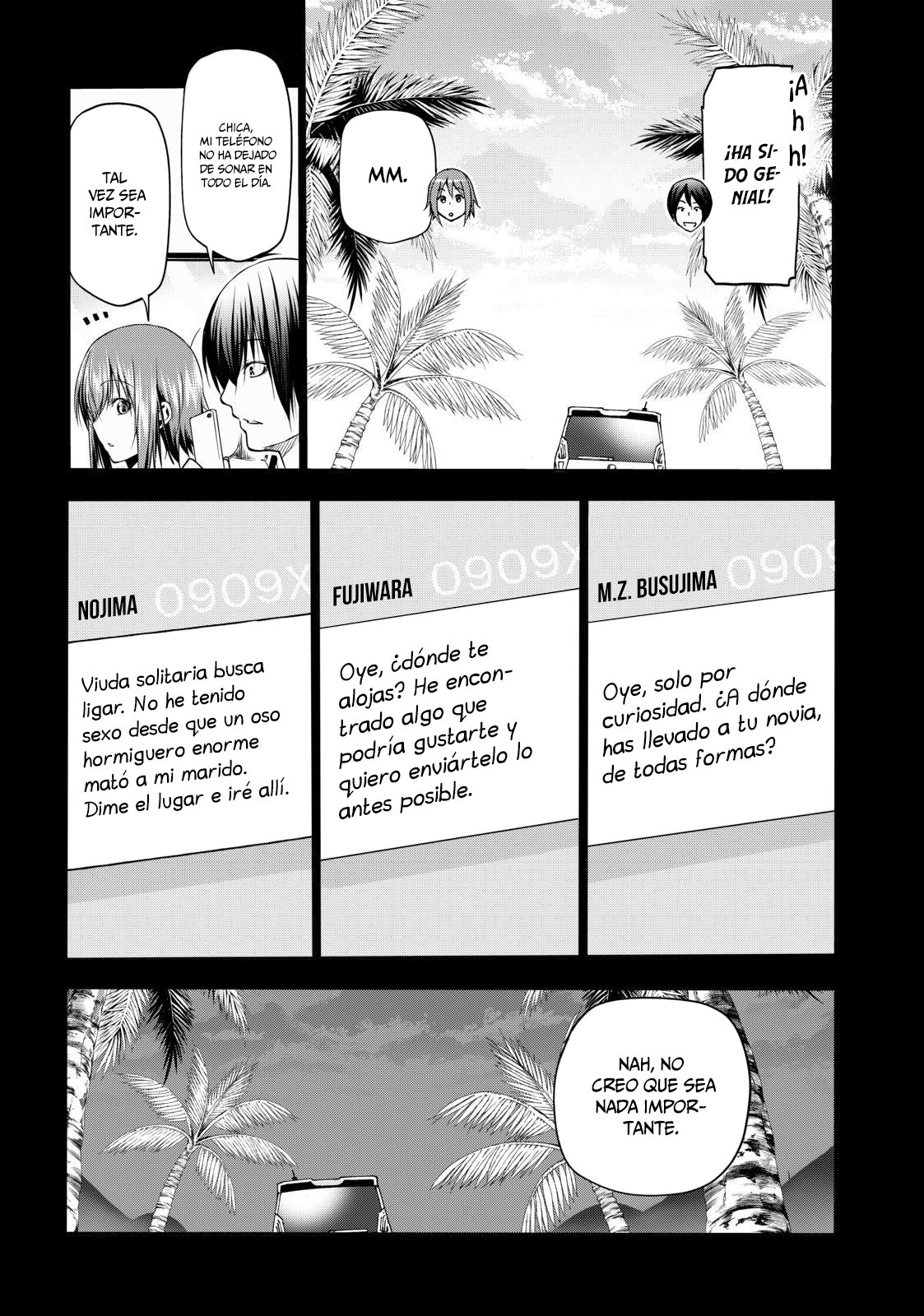 Grand Blue Capitulo 66: El viaje de Sakurako página 33