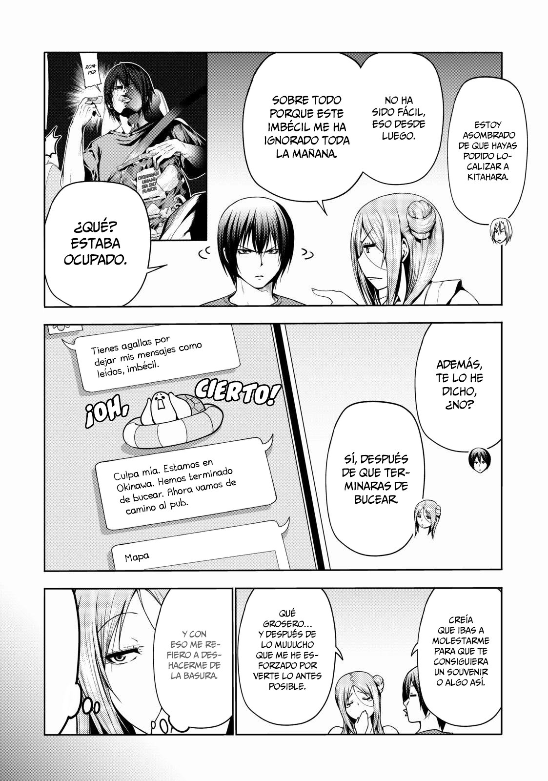 Grand Blue Capitulo 66: El viaje de Sakurako página 42