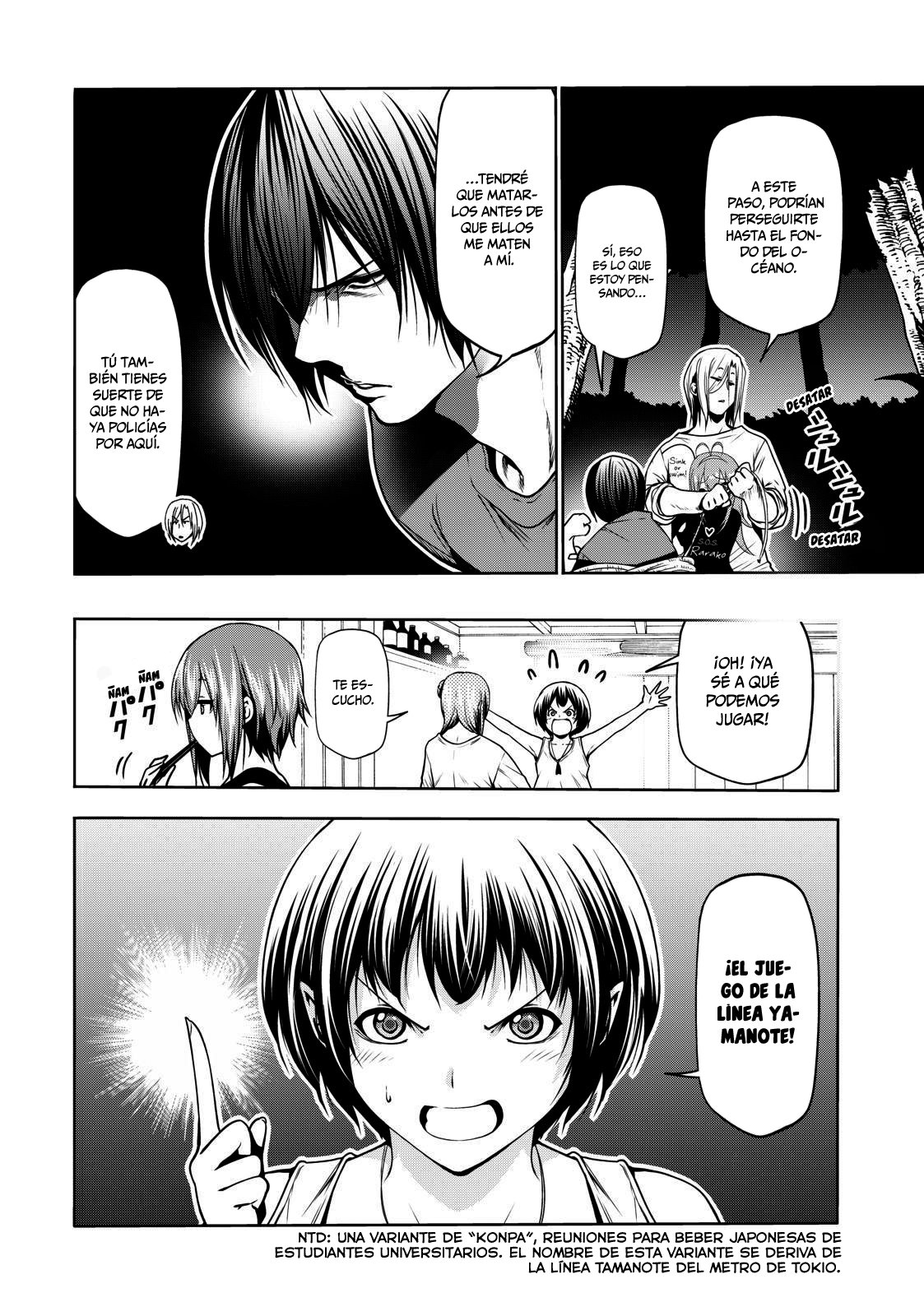 Grand Blue Capitulo 67: ¡mierda! página 15
