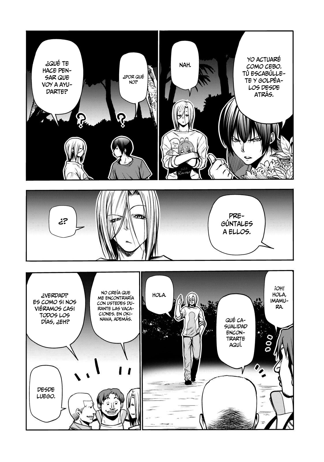 Grand Blue Capitulo 67: ¡mierda! página 17
