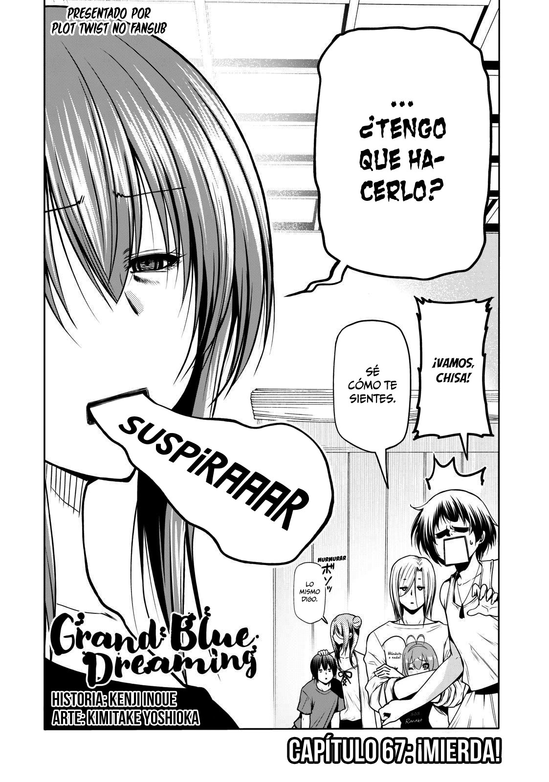 Grand Blue Capitulo 67: ¡mierda! página 3