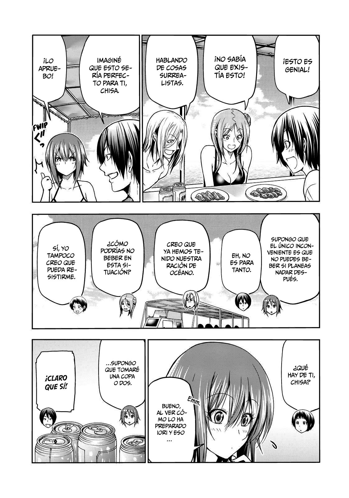 Grand Blue Capitulo 69: dos para volver página 10