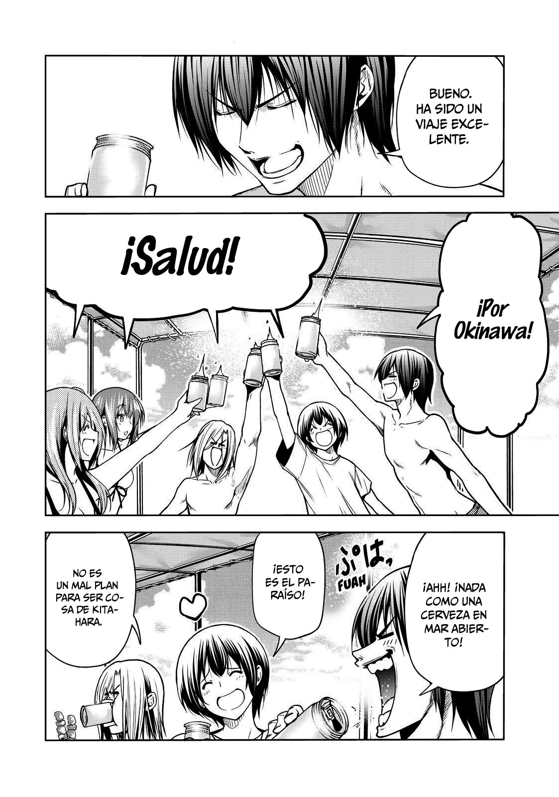Grand Blue Capitulo 69: dos para volver página 11