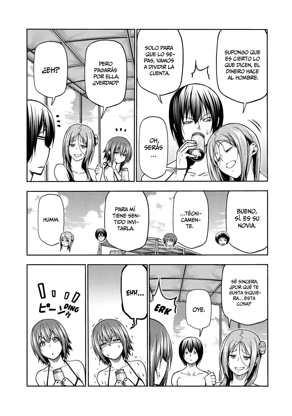 Grand Blue Capitulo 69: dos para volver página 12