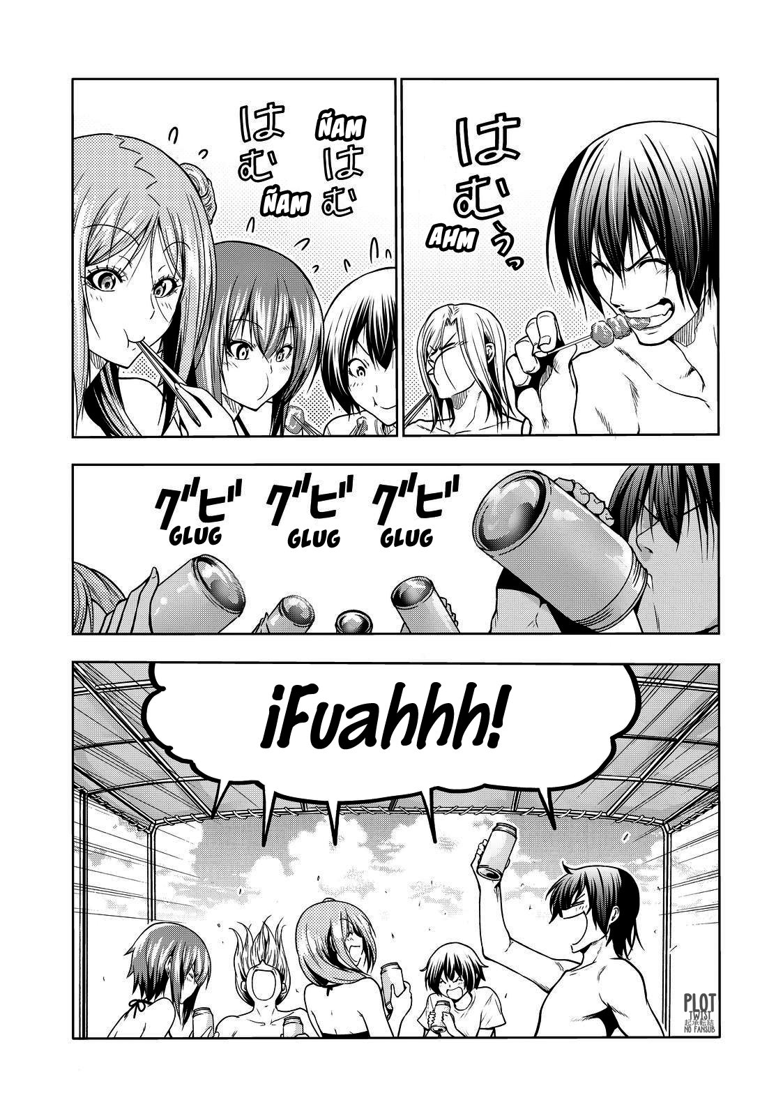 Grand Blue Capitulo 69: dos para volver página 14