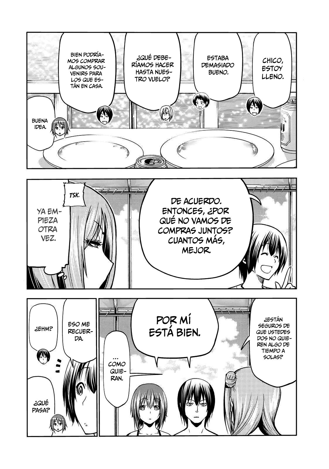 Grand Blue Capitulo 69: dos para volver página 15
