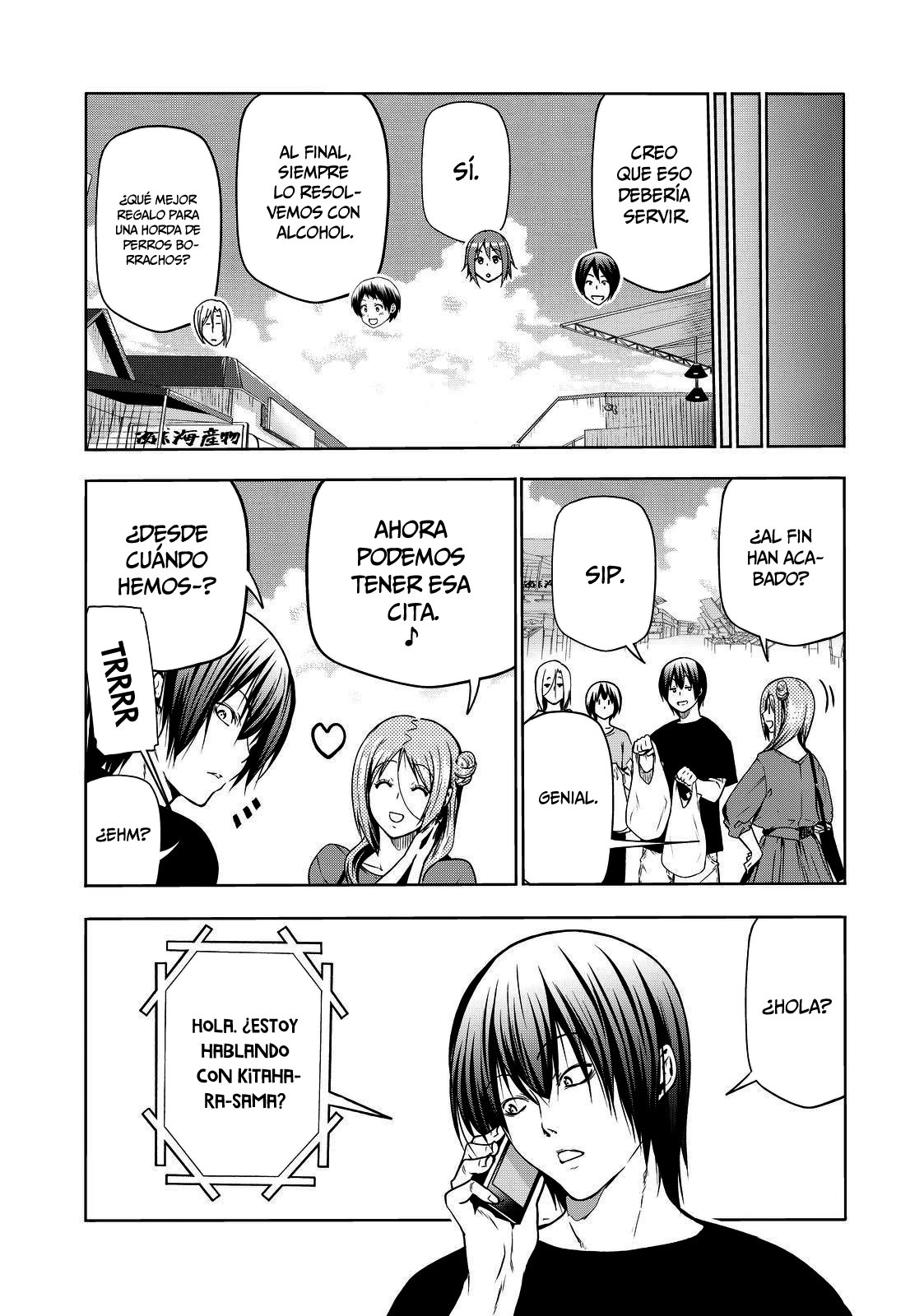 Grand Blue Capitulo 69: dos para volver página 22