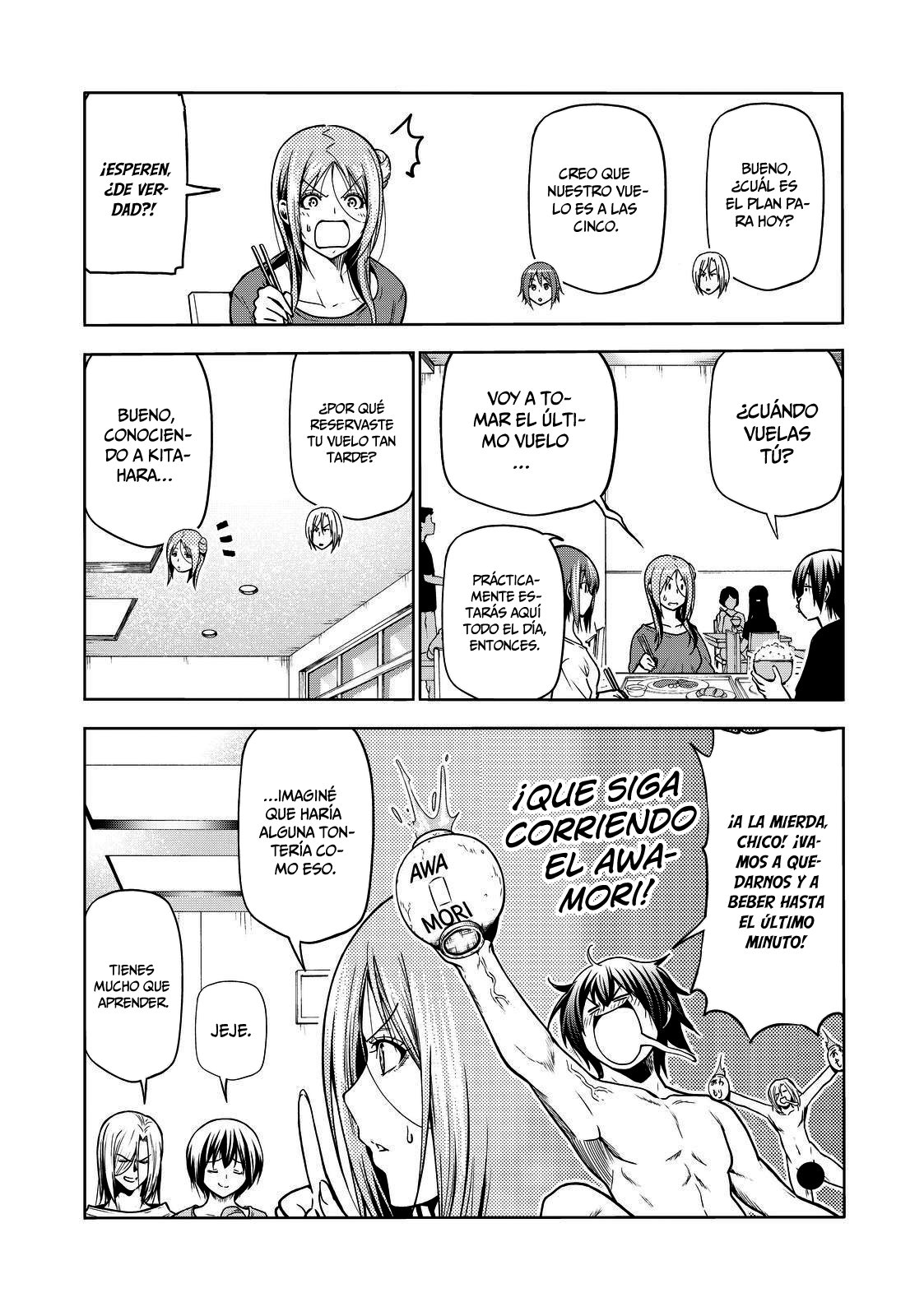 Grand Blue Capitulo 69: dos para volver página 4