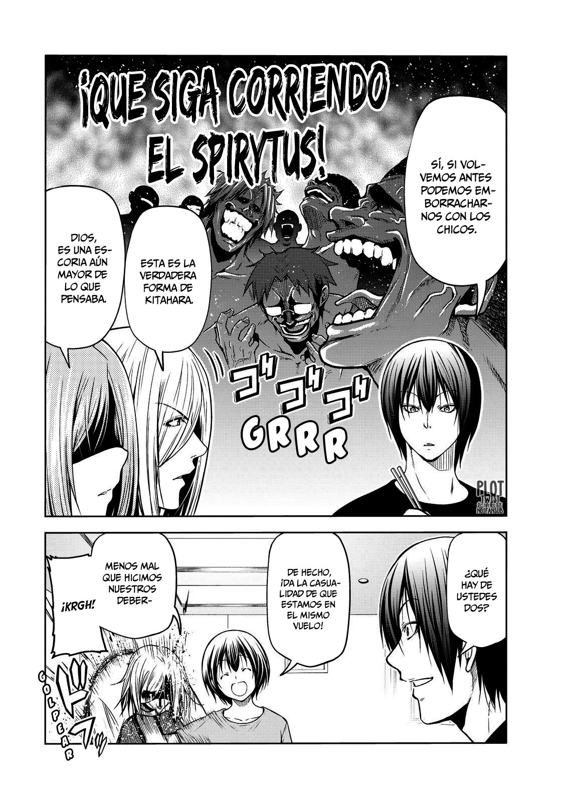 Grand Blue Capitulo 69: dos para volver página 5