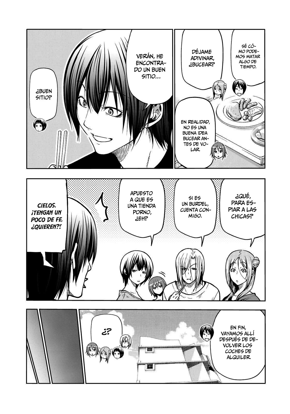 Grand Blue Capitulo 69: dos para volver página 6